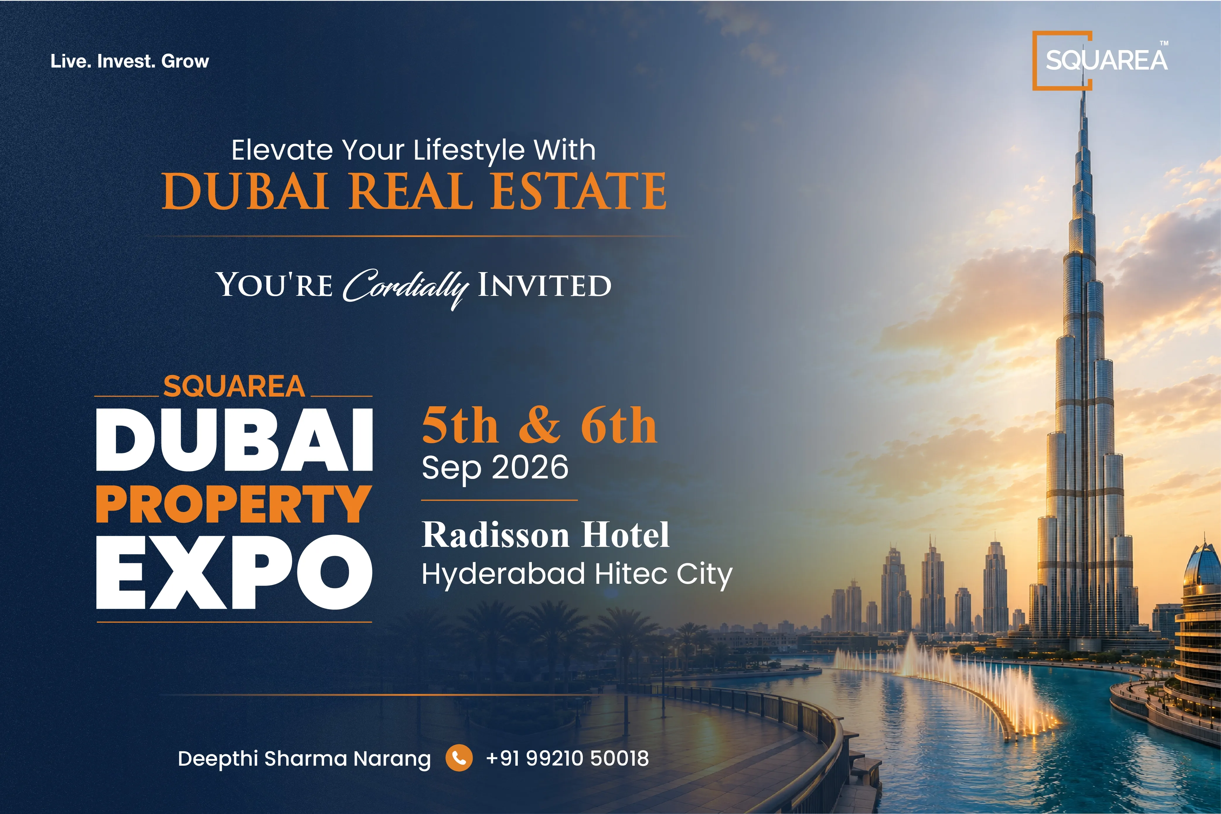 Dubai Property Expo 2026: Discover Dubai Real Estate in Hyderabad 🇦🇪🏙️